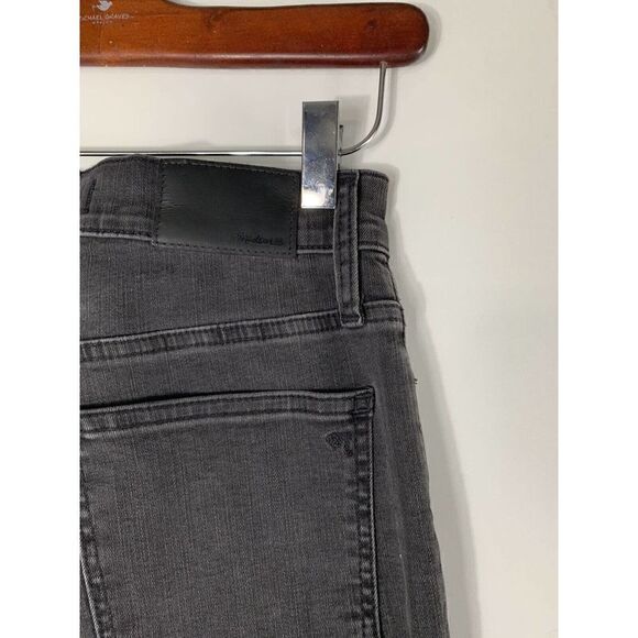 Madewell Women's Cali Demi-Boot Jeans in Bellspring Wash Button-Front Edition 25 - Picture 5 of 6